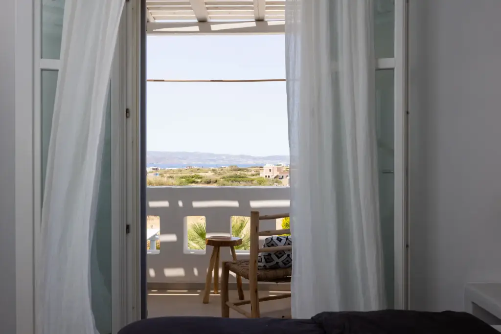 Naxos Argana Holiday Home Upper Balcony ©Chantelle Roussou