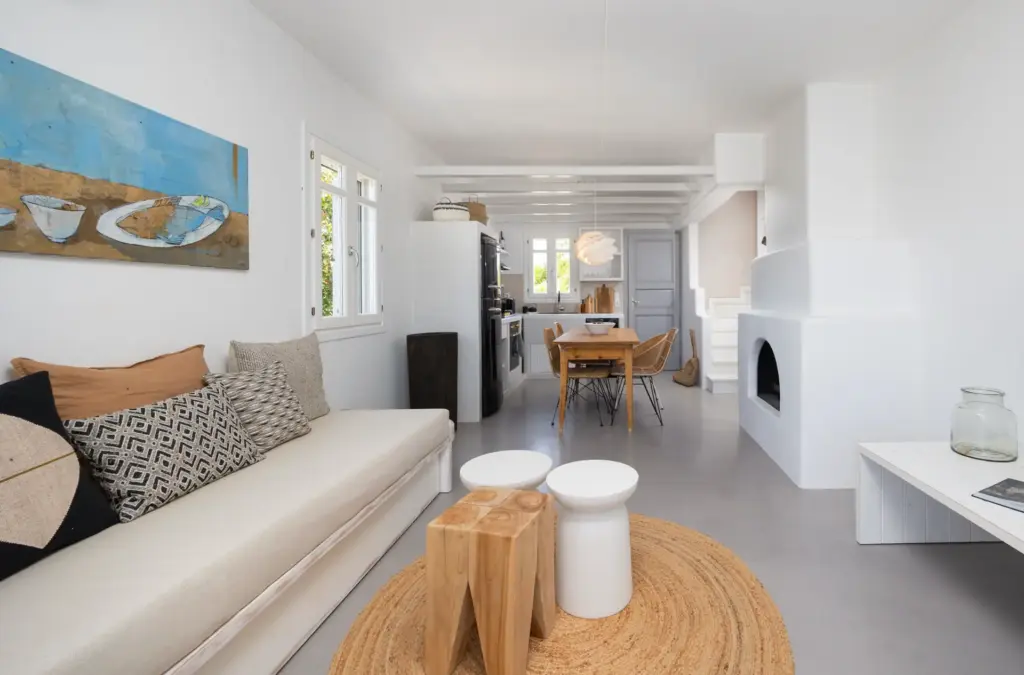 Naxos Argana Holiday Home Living Room ©Chantelle Roussou