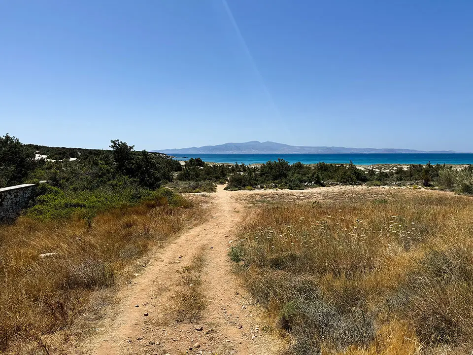 Naxos Glifada Beach at Faros Taverna