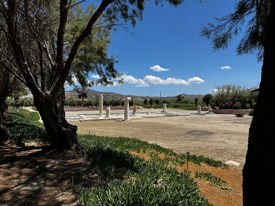 Naxos Yria Dionysos Temple